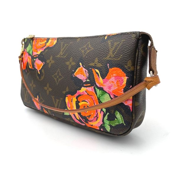 LV Stephen Sprouse Pochette accessoires - Model : Roses - Good condition - Picture 5 of 16
